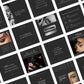 300 Eyebrow Technician Templates for Social Media