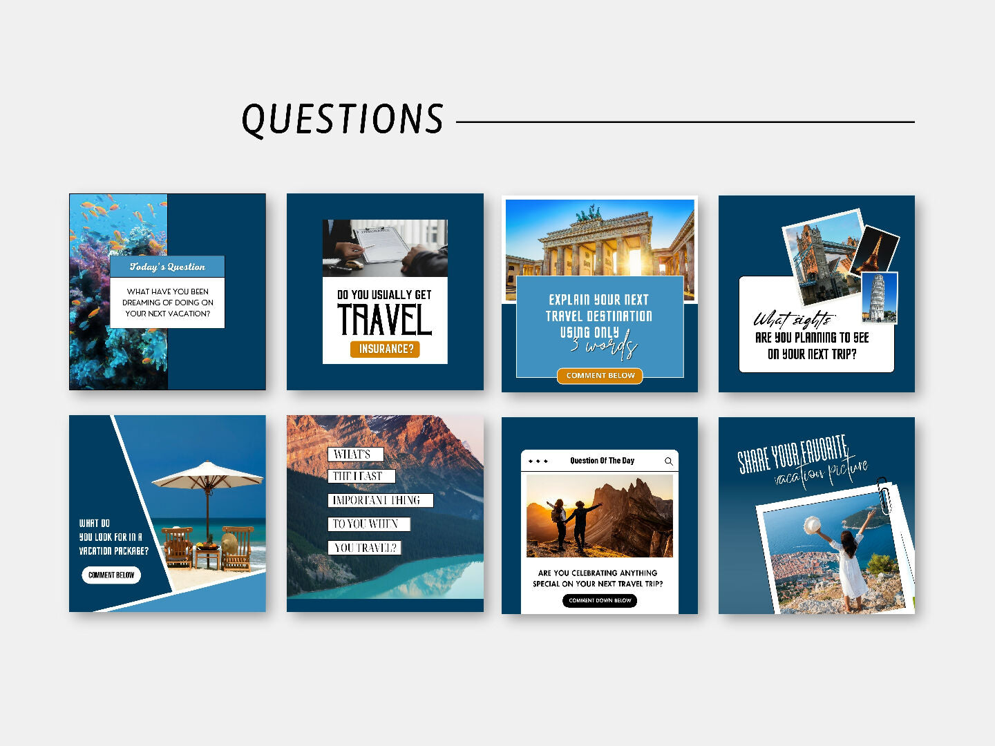 300 Travel Agency Templates for Social Media