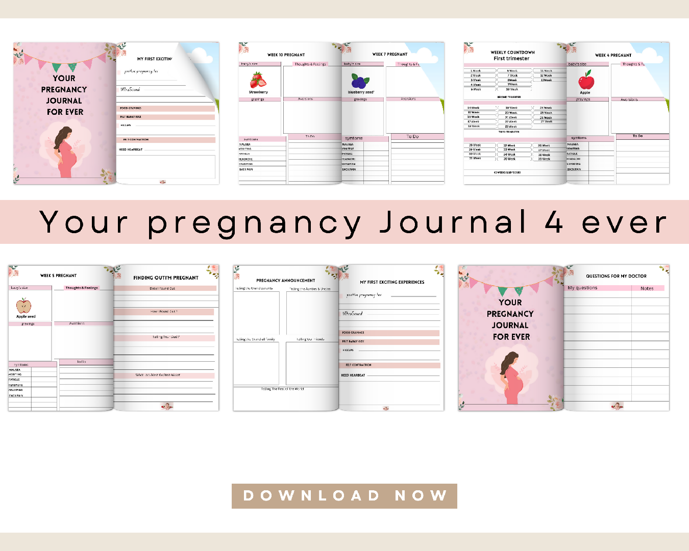 Your pregnancy Journal for ever