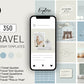 350 Travel Templates for Social Media