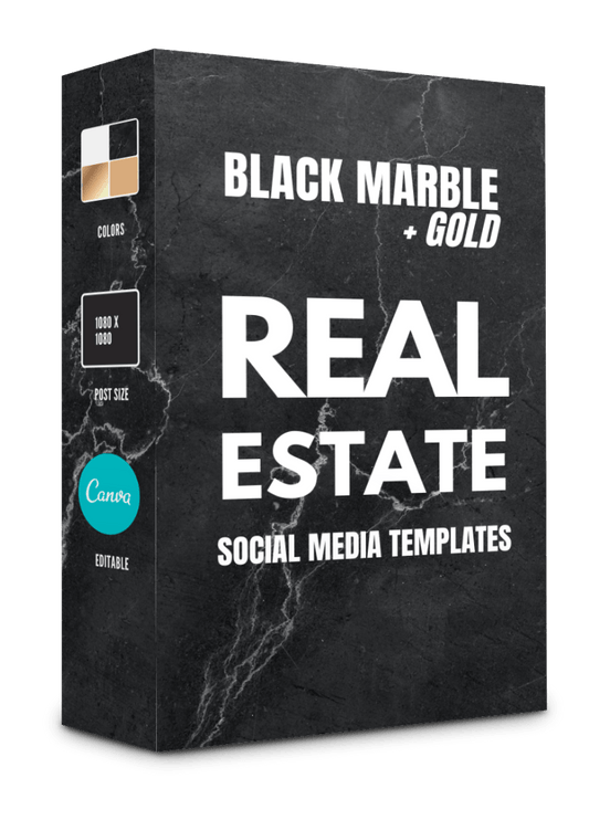 Real Estate Black Marble Templates