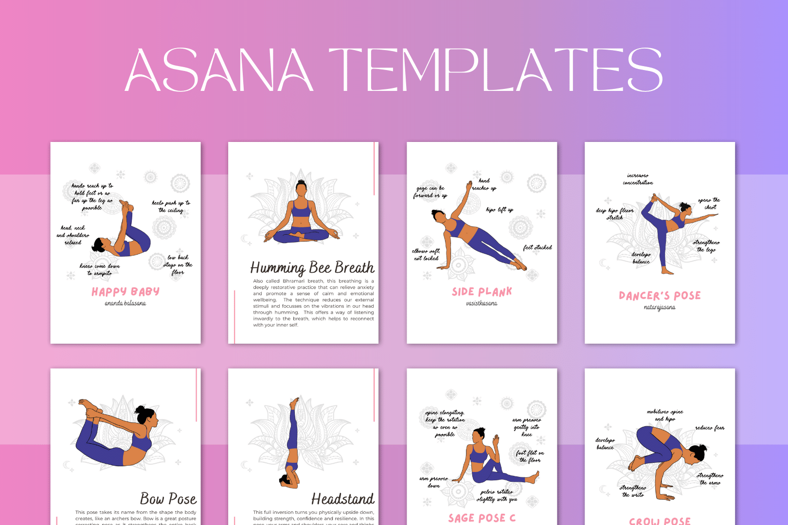 Chakra Healing Yoga Pose Chart Yoga Teaching Chart Yoga Student Practice  Chakra Yoga Flow Chart Yoga Class Yoga Materials Yoga - Etsy