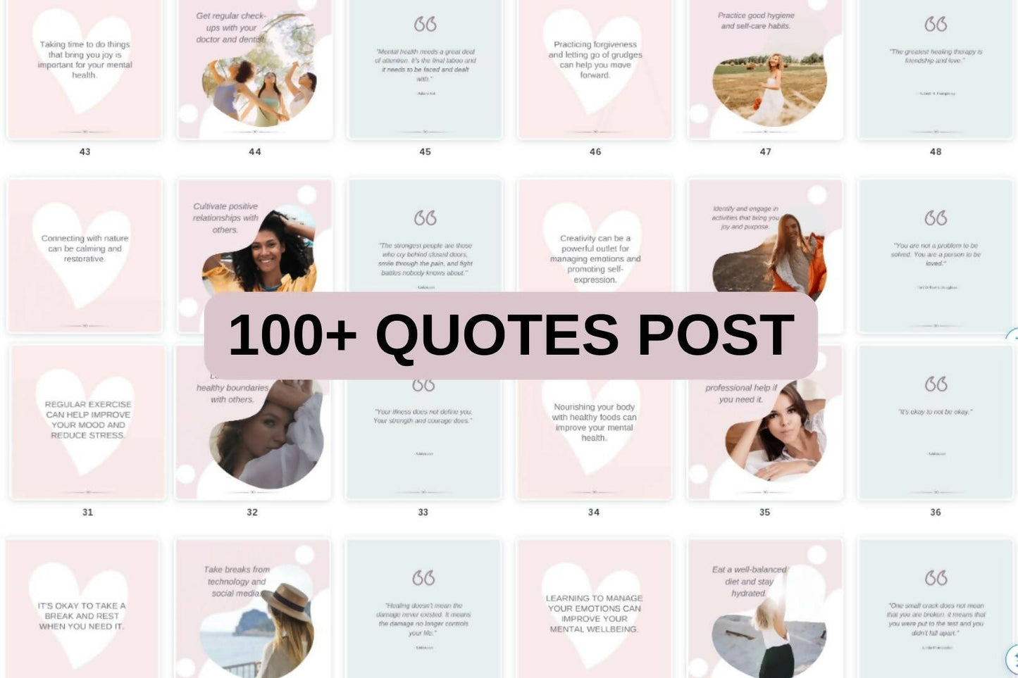 300+ Mental Health Instagram Templates