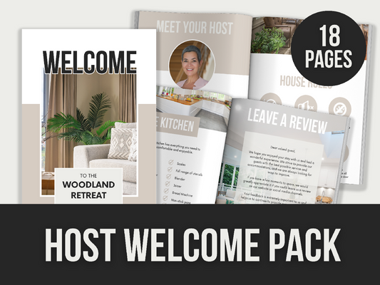 Airbnb Host welcome pack