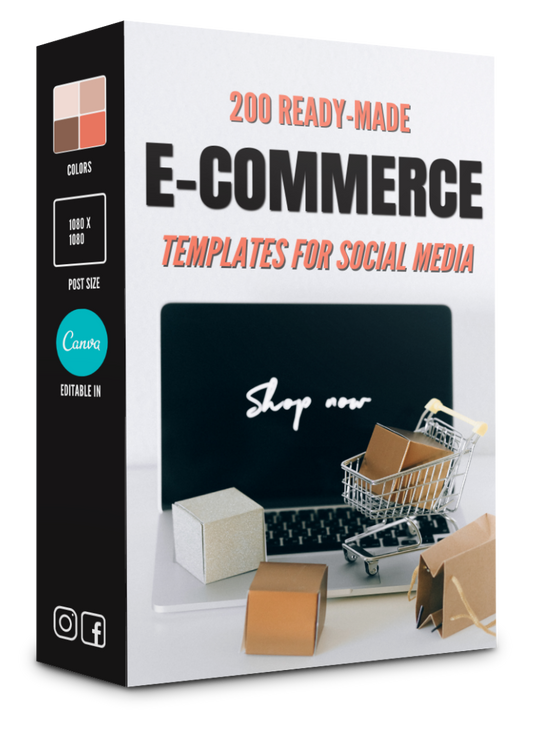 200 E-commerce Templates for Social Media