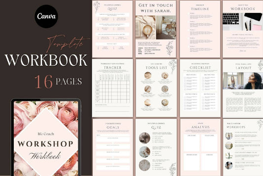 Workbook Template Canva