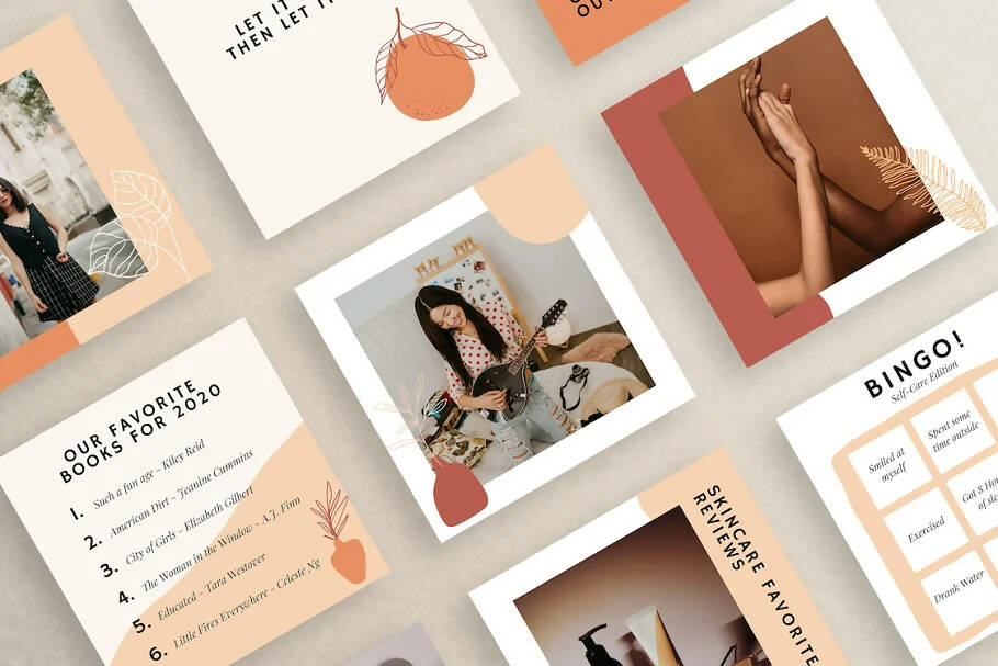 The Terracotta Instagram Template