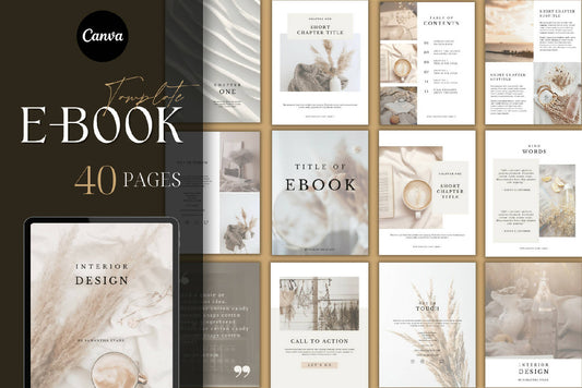 Ebook Template Canva