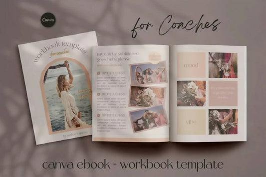 Workbook & eBook Canva Template for Coaches