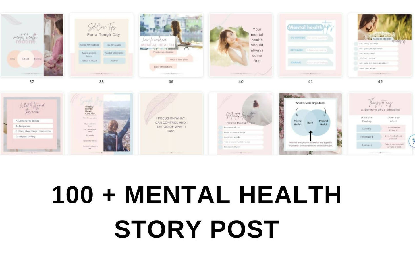 300+ Mental Health Instagram Templates