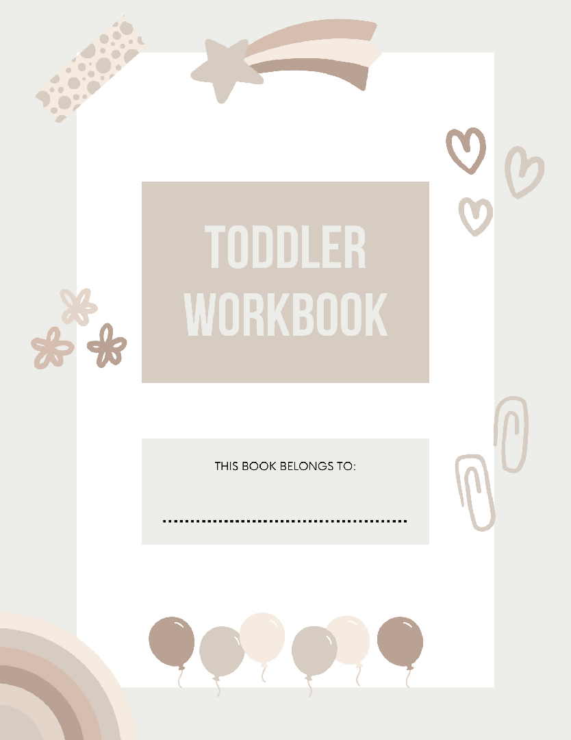 Toddler Workbook