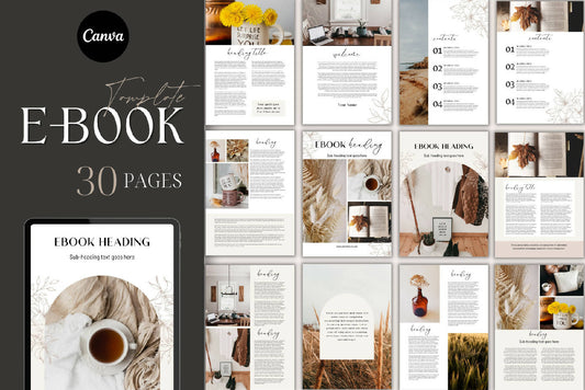 Ebook Template Canva