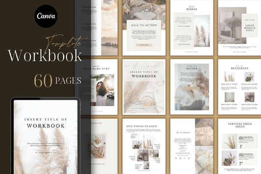 Workbook Template Canva