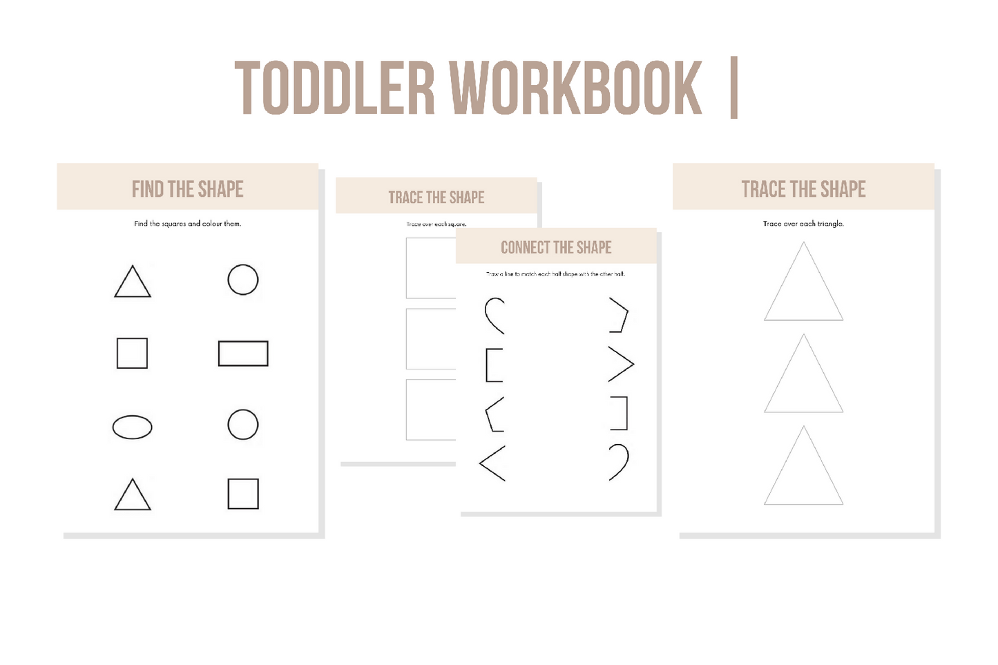 Toddler Workbook